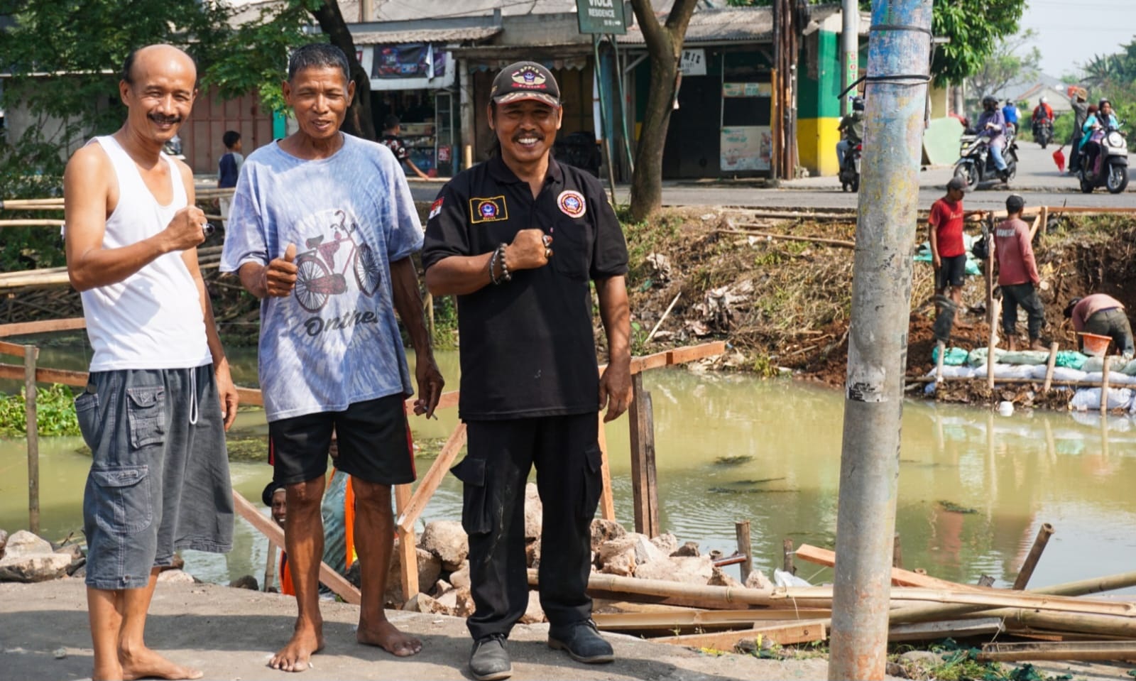 Kini Warga Pangadegan Punya Jembatan Baru