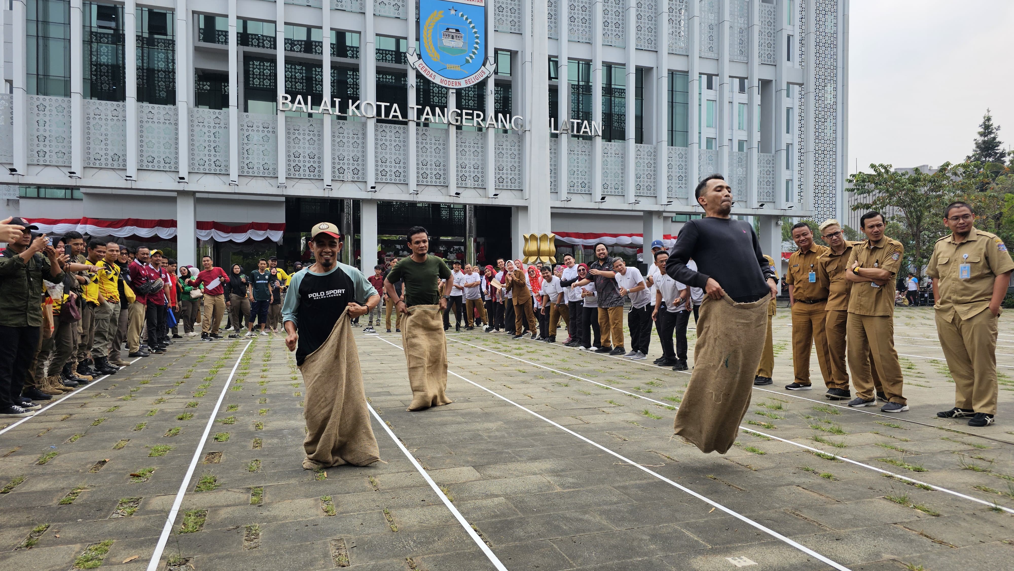 Ramaikan HUT RI ke-79, Pemkot Tangsel Gelar Berbagai Perlombaan