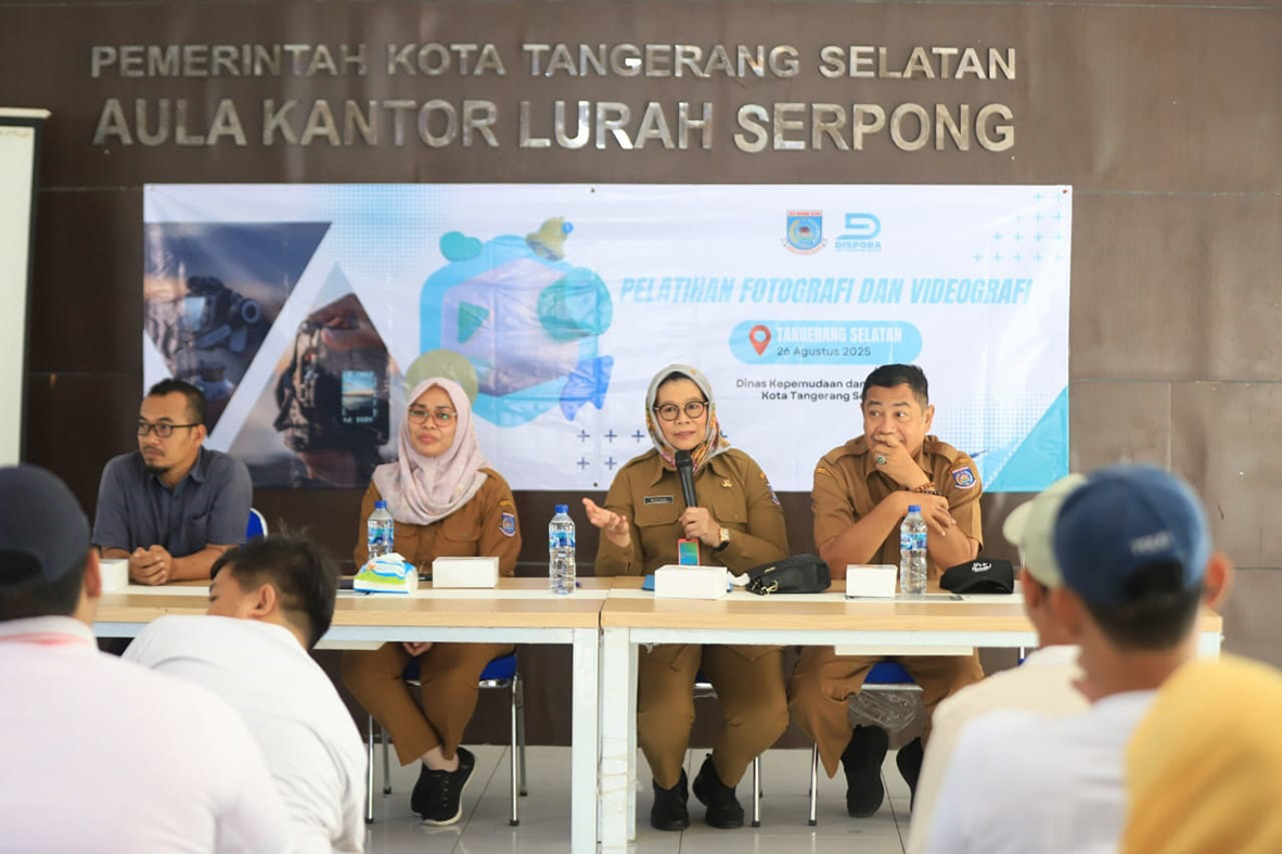 Kartun Serpong Dilatih Fotografi dan Videografi
