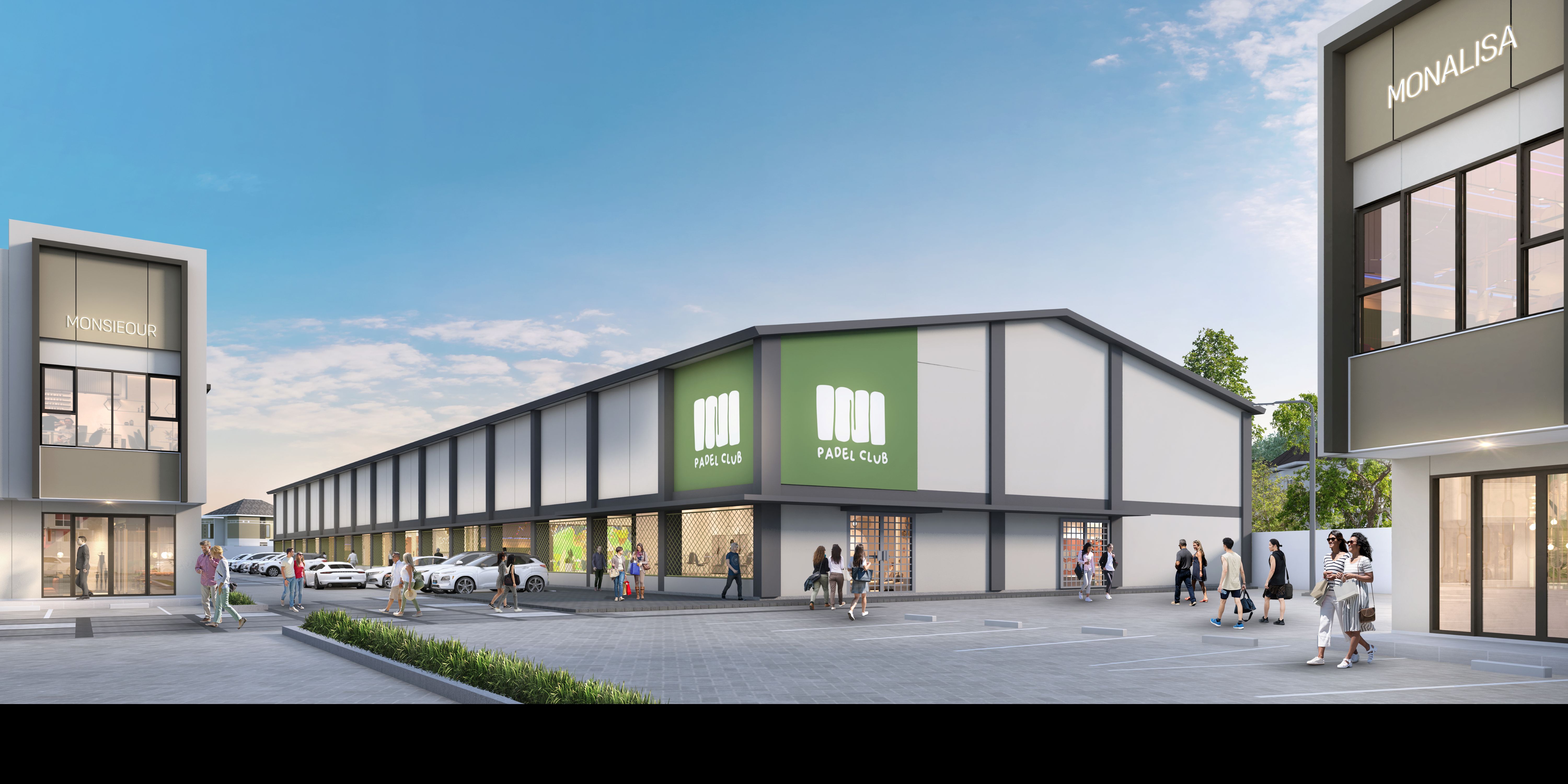 Indica Grande, Pusat Komersial Terbesar di Paramount Petals