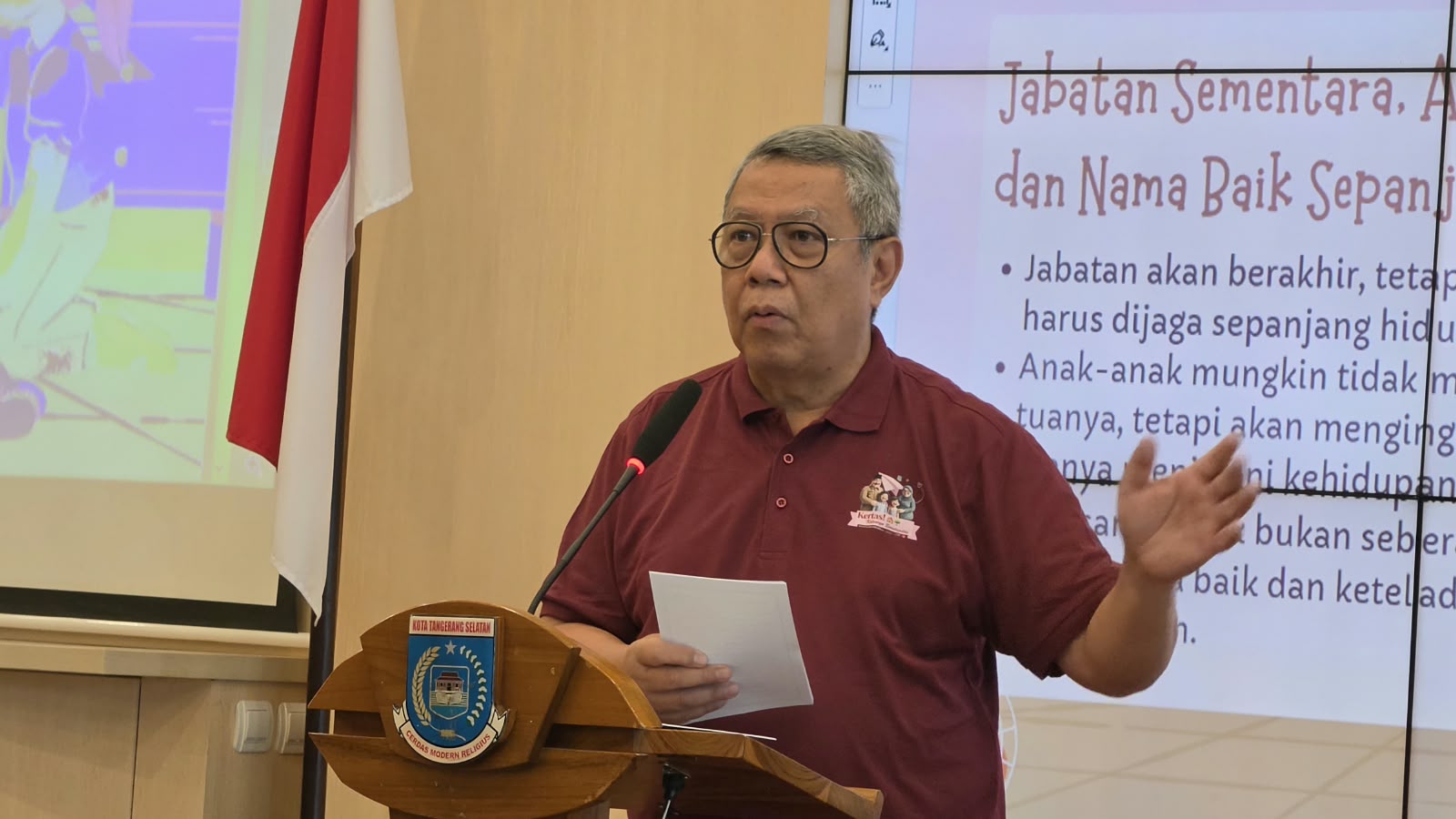 Serapan APBD Tangsel Baru 45,56 Persen