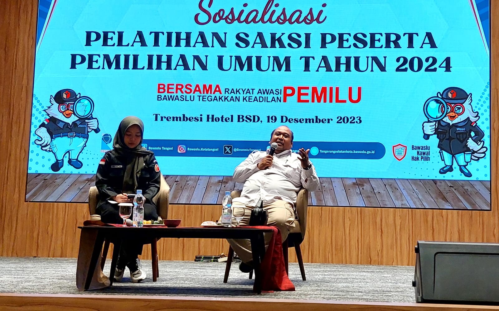 Pemilu 2024 Banyak Istilah Baru, Bawaslu Kota Tangsel Kumpulkan Saksi Pemilu