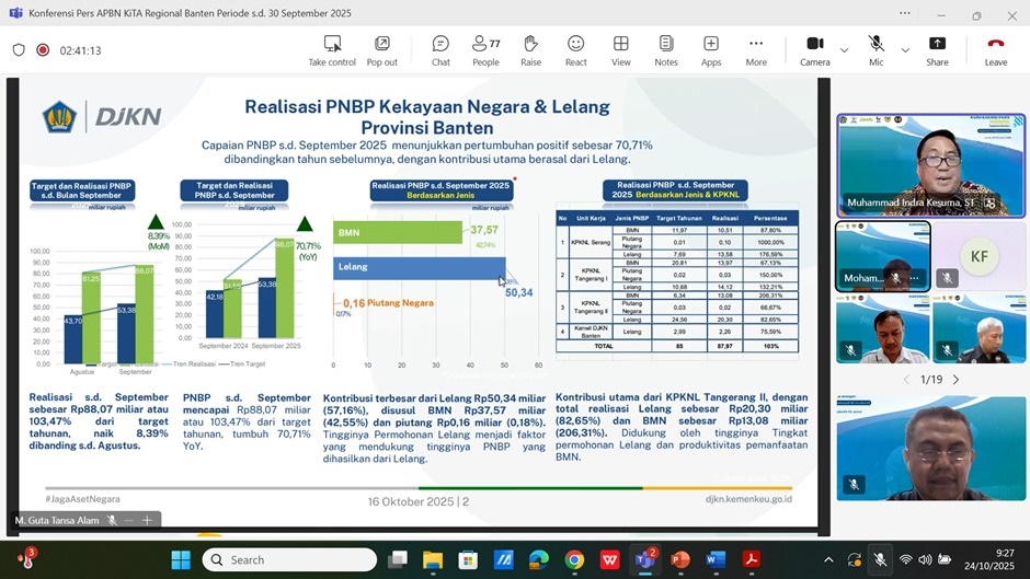 PNBP Capai Rp88,07 Miliar