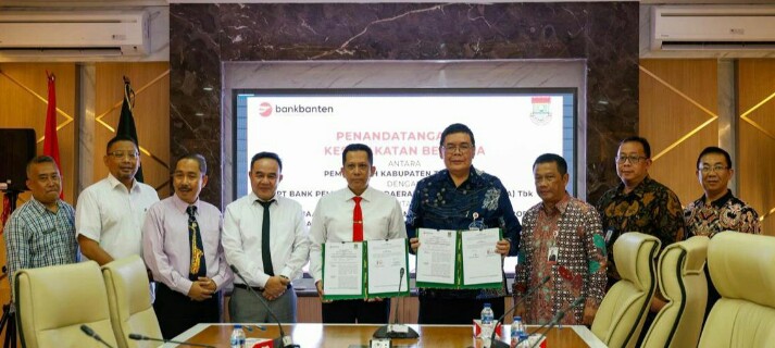 Pemkab Tangerang dan Bank Banten Jalin Kerjasama Perbankan