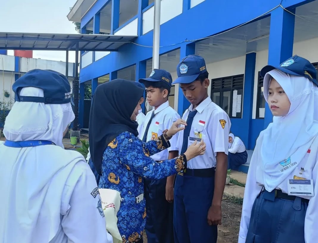 SMPN 5 Cikupa Lantik Duta Anti Narkoba, Prestasi Yes Narkoba No 