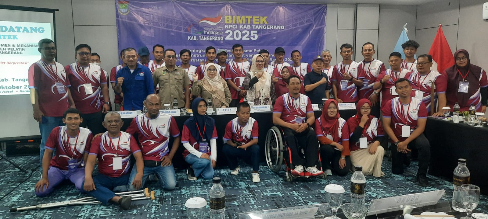 Bimbingan Teknis Pelatih NPCI Kab. Tangerang, Diminta Siap Berprestasi Optimal