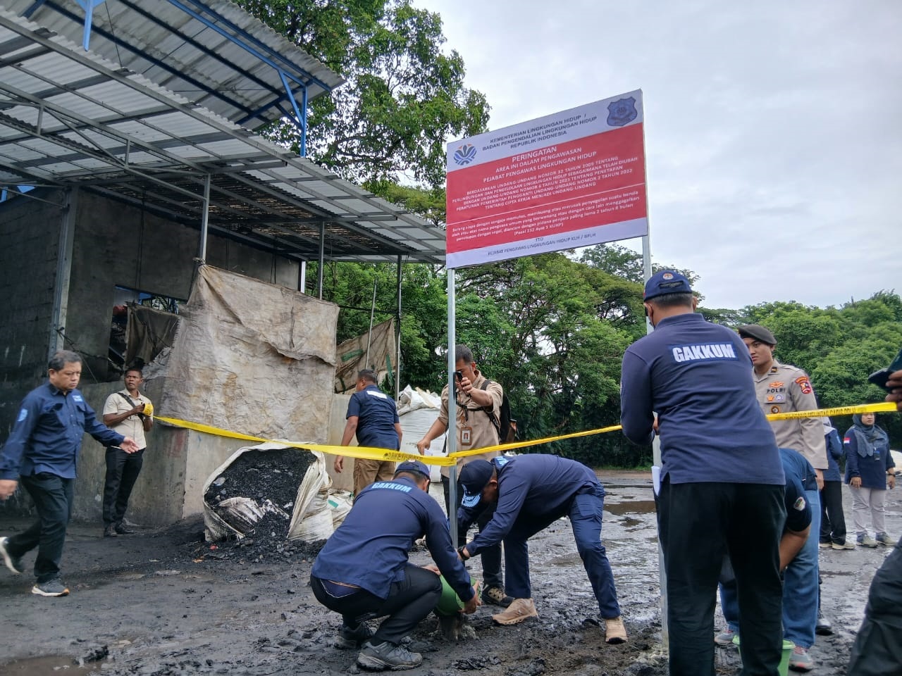 DLHK Belum Terima Tembusan Hasil Laboratorium, Dasar Sanksi Buat Perusahaan