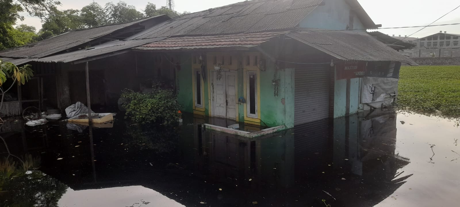 Tiga Rumah di Pabuaran Unyur Masih Terendam Banjir 