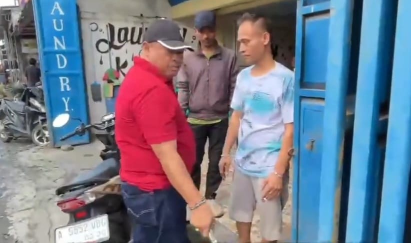 Buang Limbah ke Jalan, Camat Tegur Pemilik Laundry