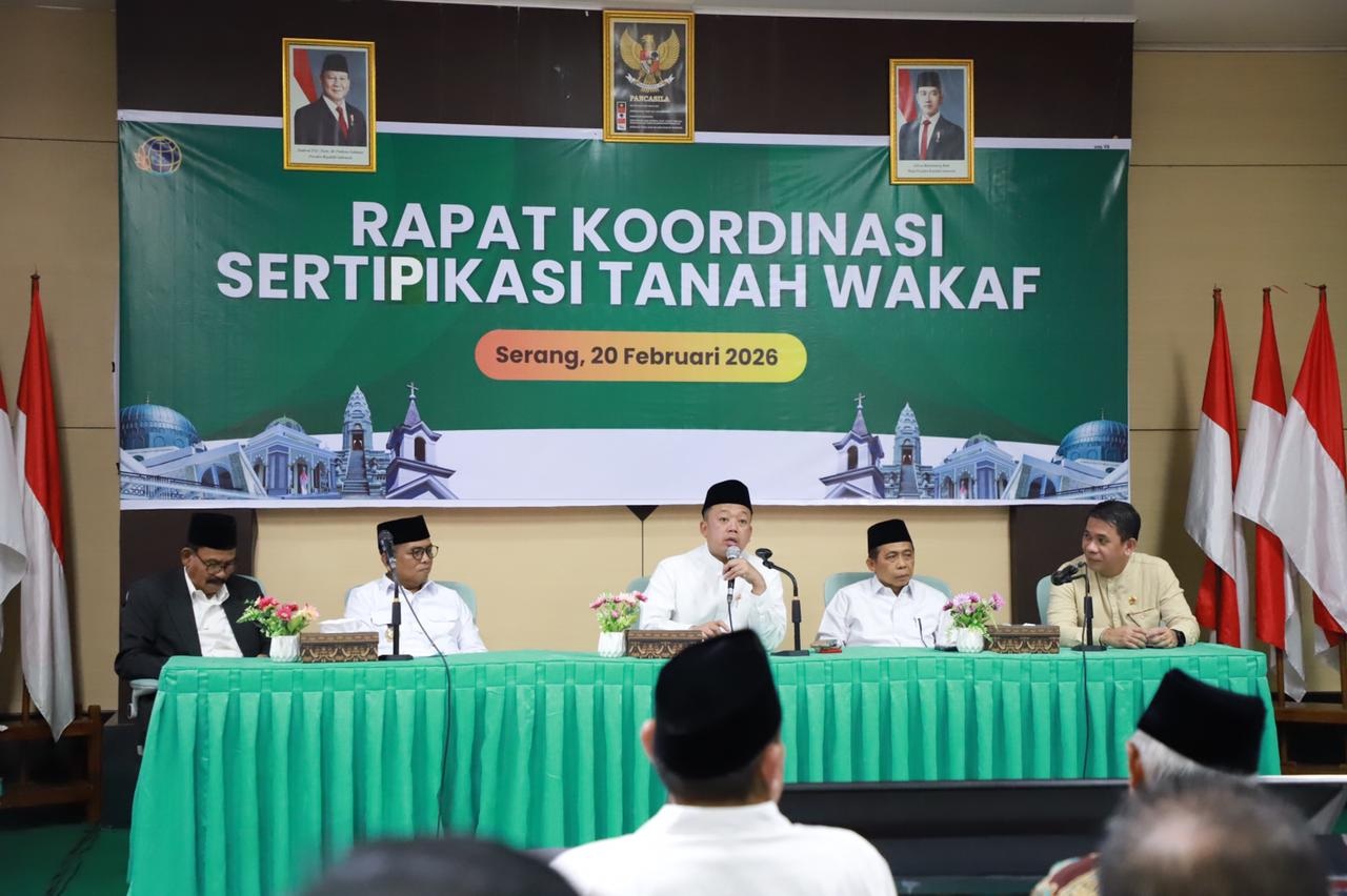 Kantah Tangsel Target Sertipikasi 100 Bidang Tanah Wakaf