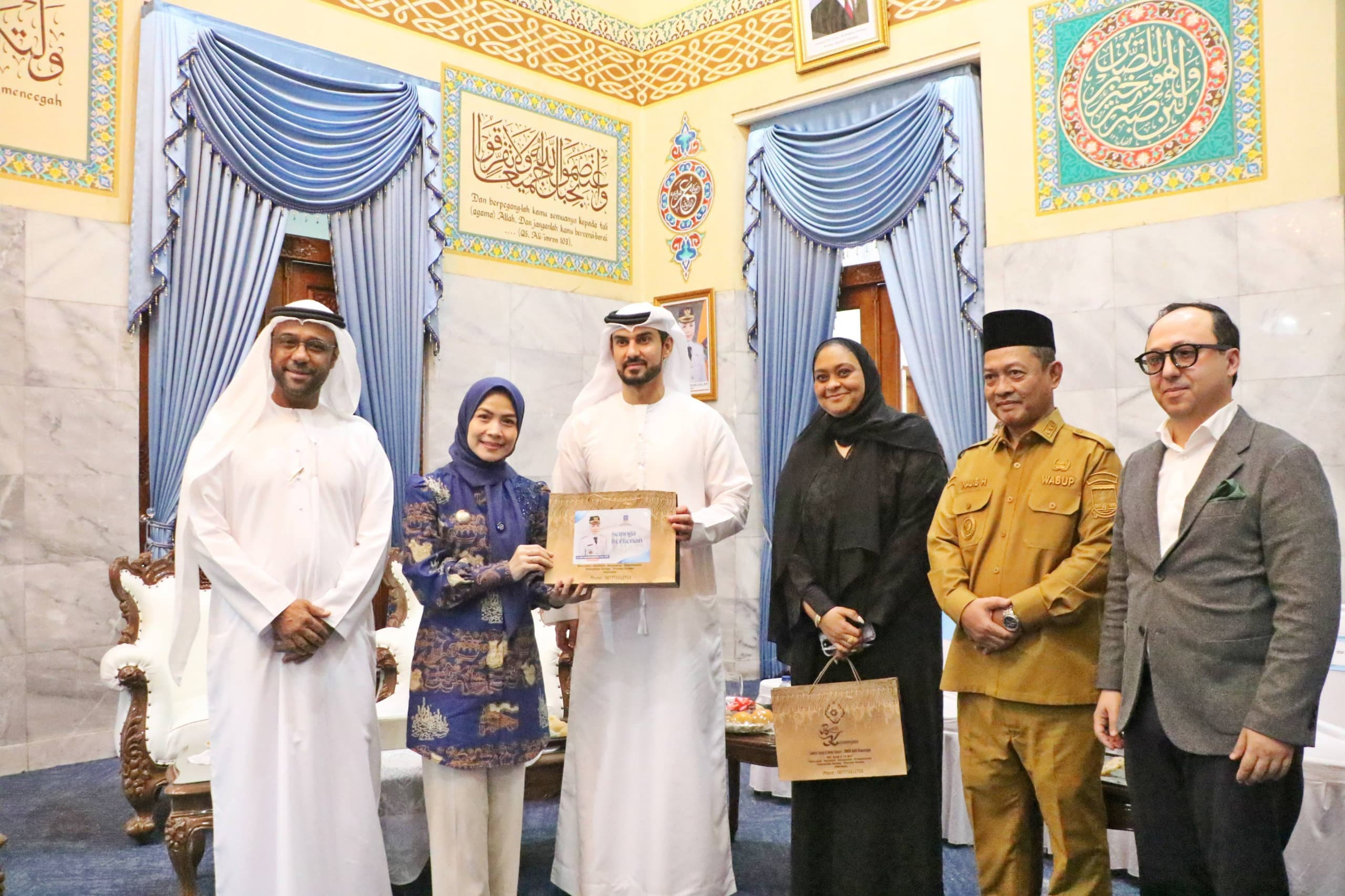 Zakiyah Minta Bantuan Dubes UEA Bangun MTB