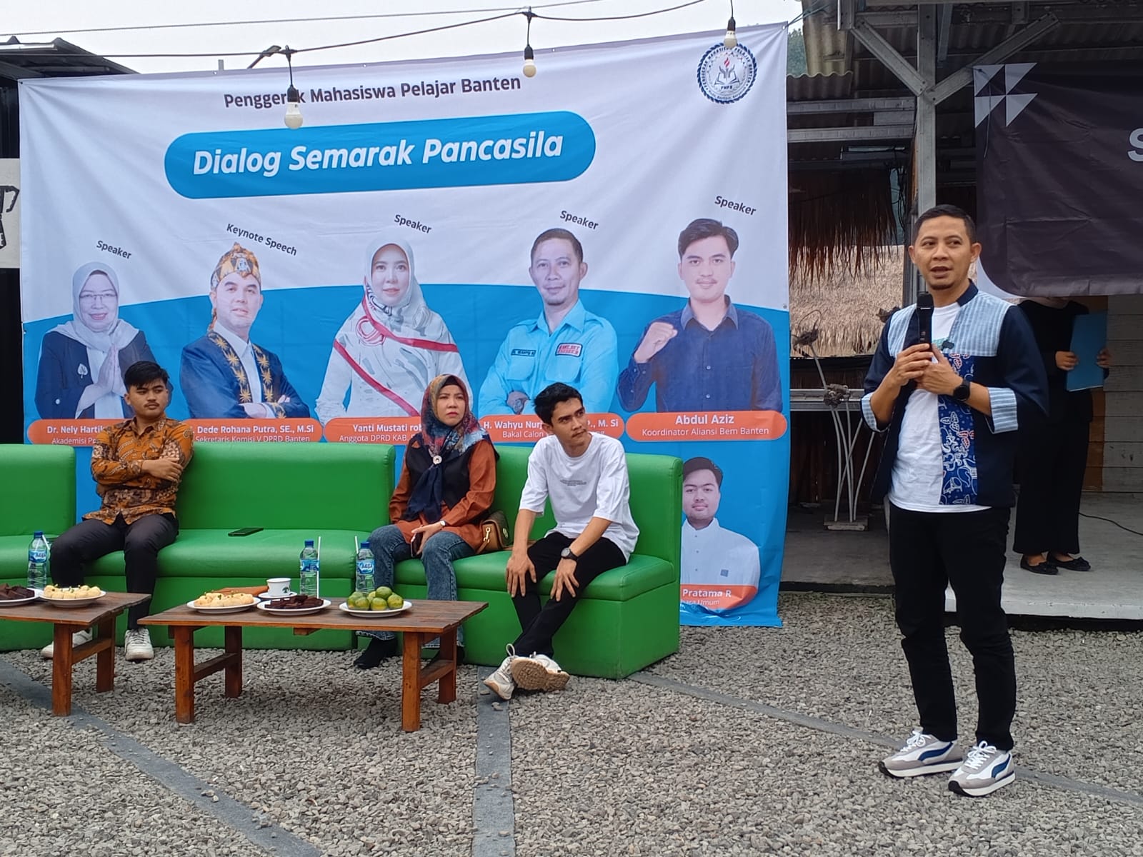 Hadir Pada Dialog Peringatan Harlah Pancasila, Wahyu Nurjamil Ajak Pemuda Bangun Kota Serang