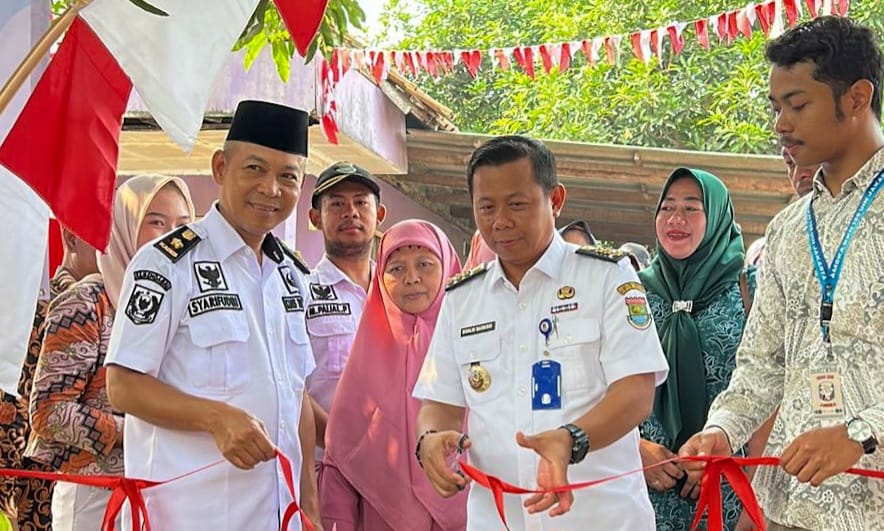 Camat Mauk Buka Kampung Hijau Desa Tegal Kunir Kidul