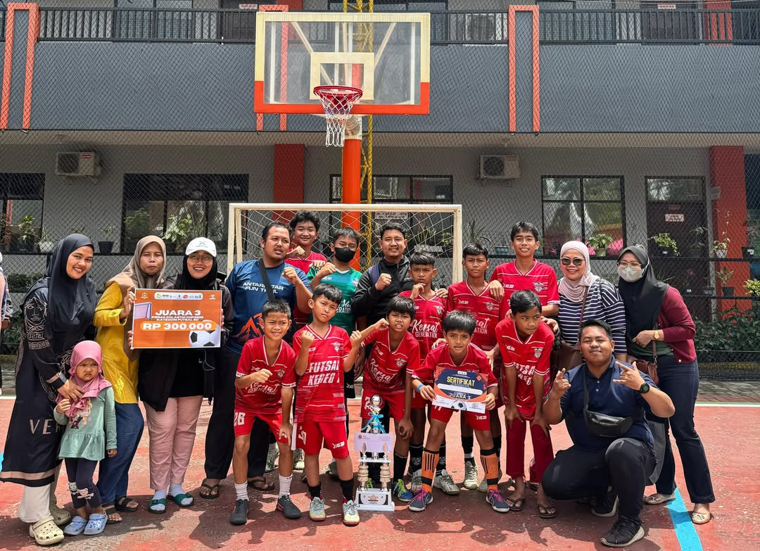 SDN Kereo 1 Raih Juara 3 Turnamen Futsal