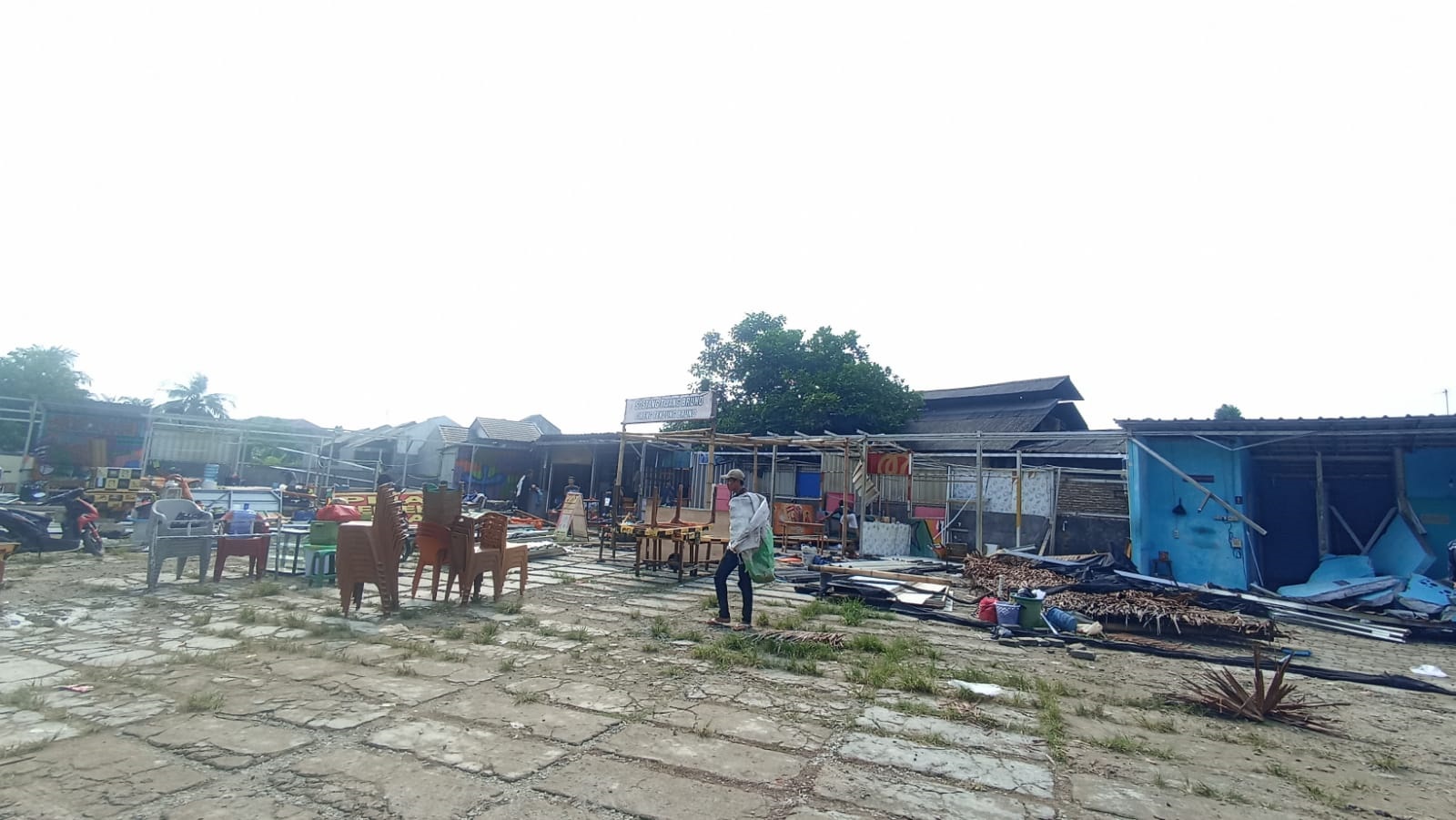 Pedagang Mengaku Dirugikan Pasca Pembongkaran