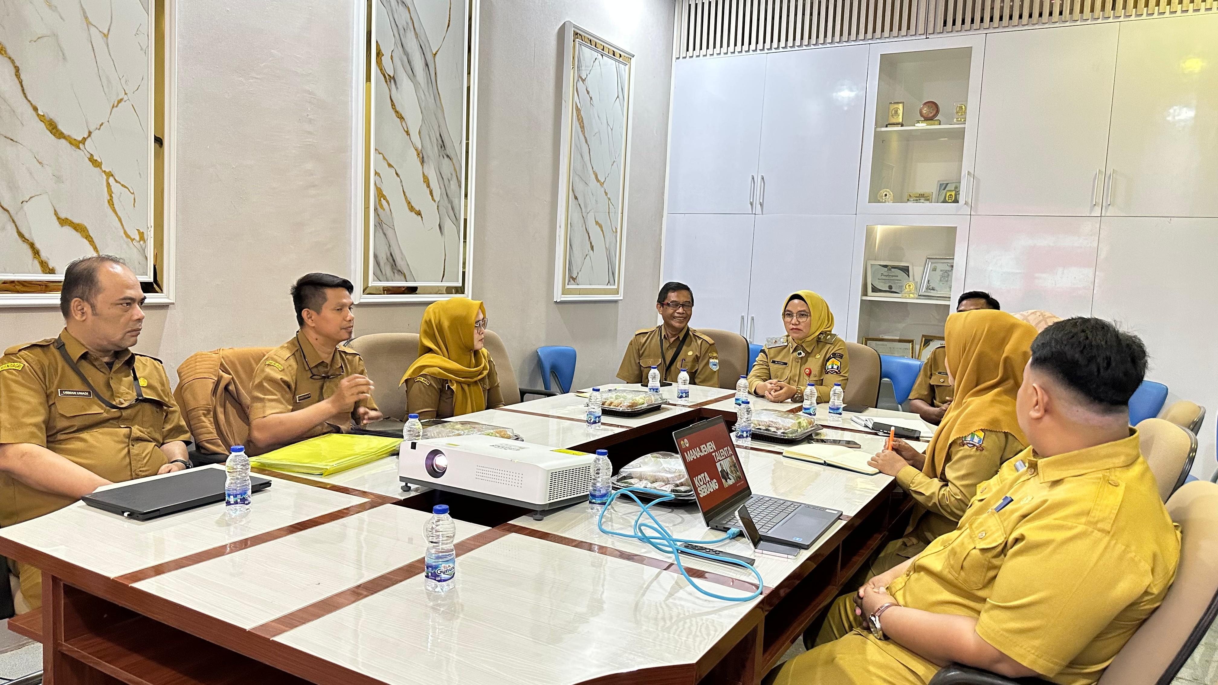 Kota Serang Jadi Rujukan Manajemen Talenta
