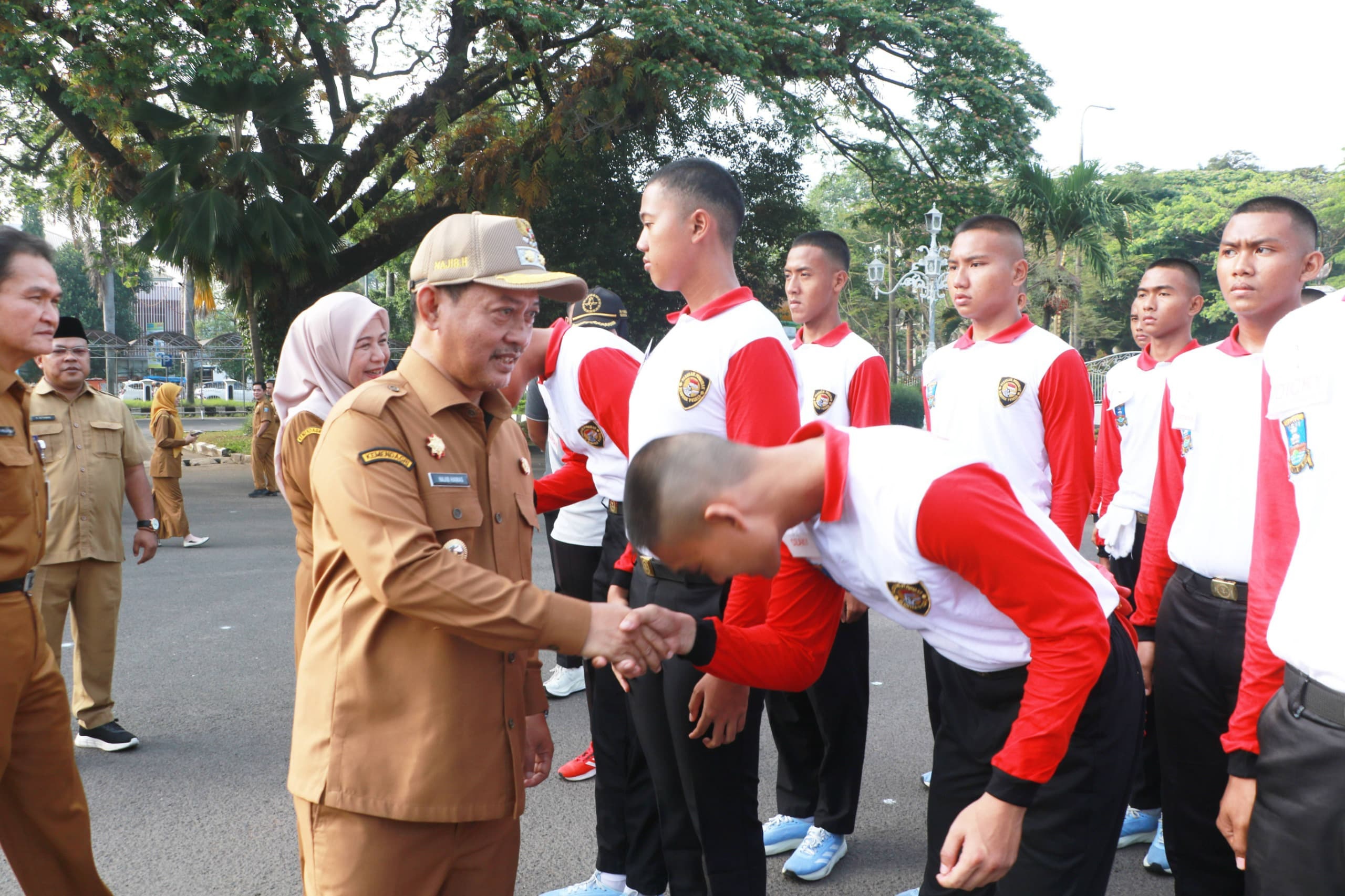 Upacara HUT RI Dilaksanakan di Alun-alun Kramatwatu