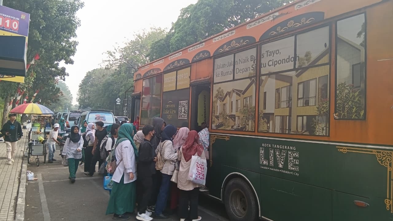 Dishub Kota Tangerang Tingkatkan Layanan Bus Tayo