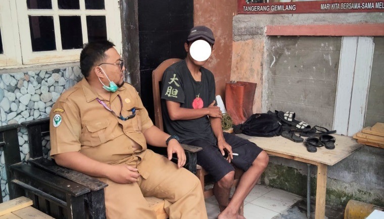 Puskesmas Kronjo Kunjungi Pasien ODMK