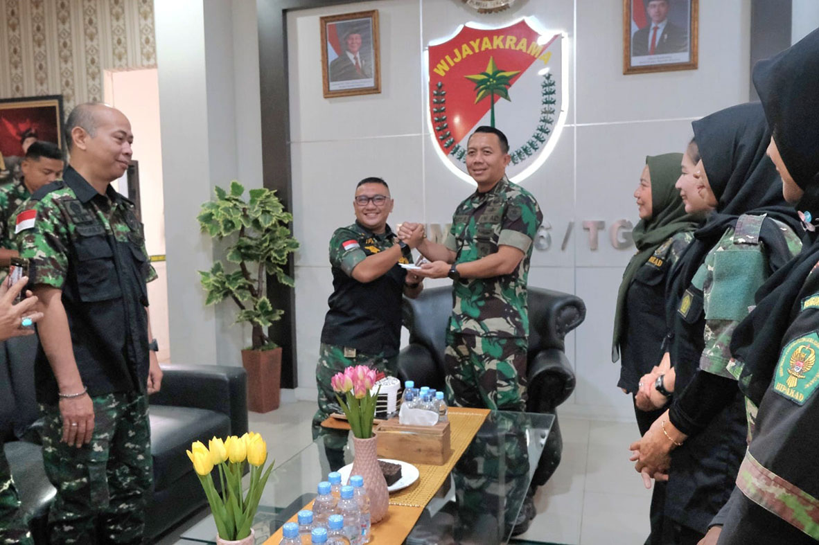 Hipakad Tangsel Dapat Kejutan Dandim 0506 Tangerang