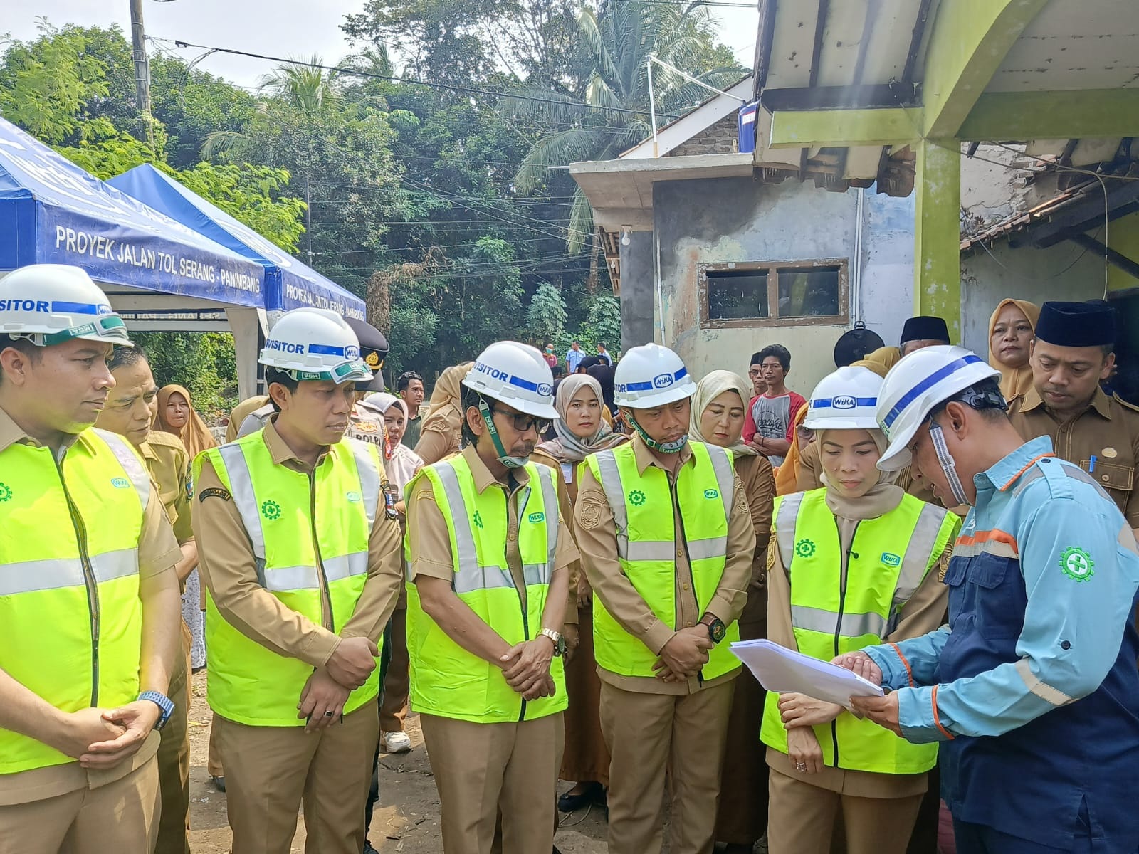 SDN Inpres Cikeusal Mulai Dibangun