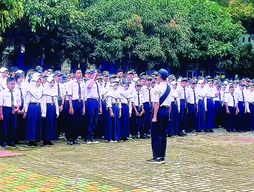 SMPN 2 Curug Ingatkan Siswa Patuhi Aturan Sekolah