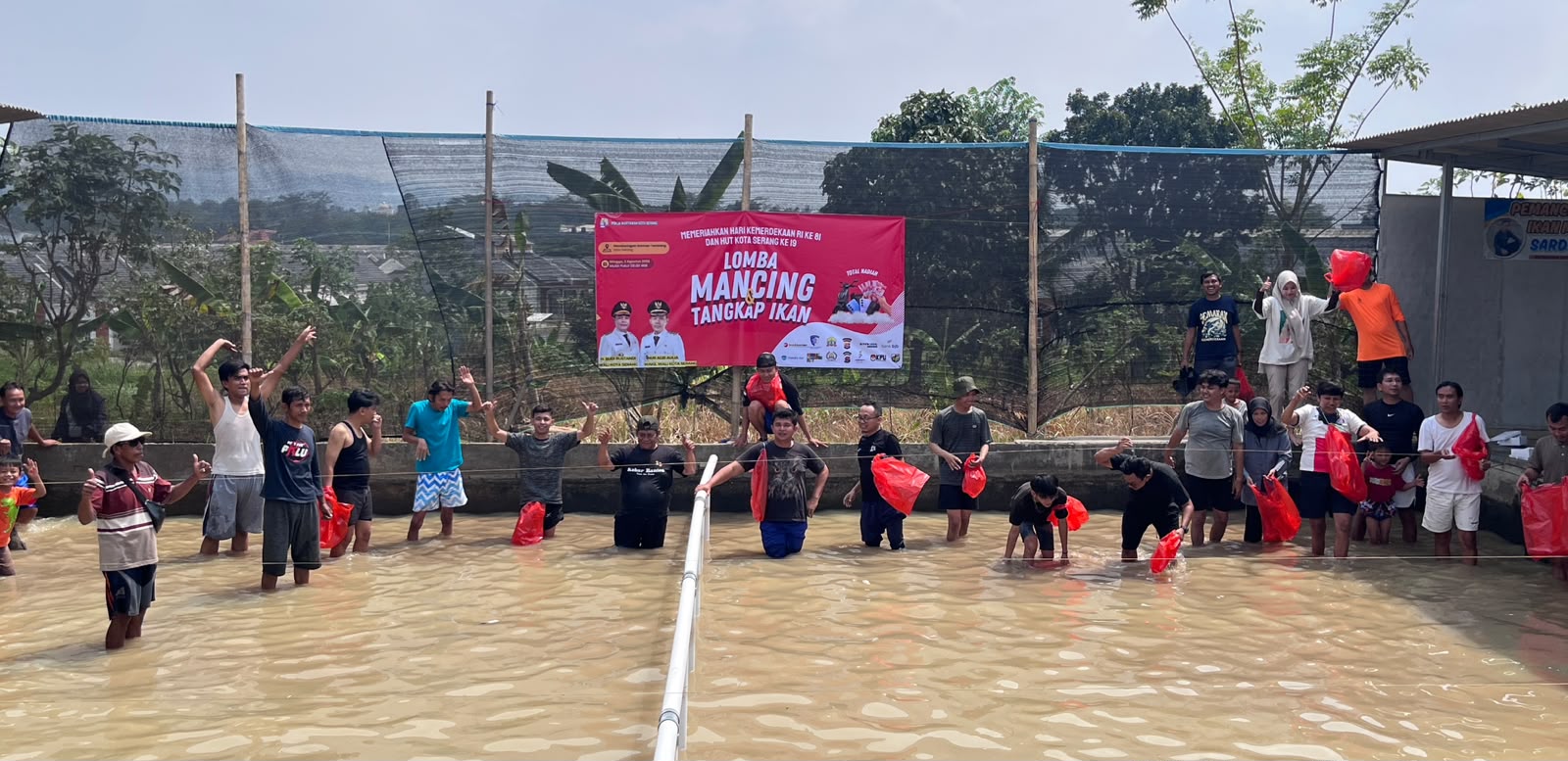 Wartawan Pererat Sinergi Lewat Lomba Mancing