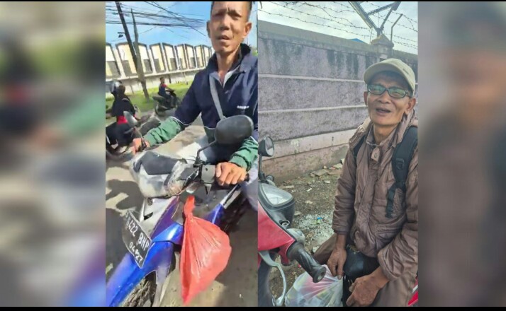 Tangkap Tangan Pembuang Sampah di Pasar Kemis Dapat Giveaway