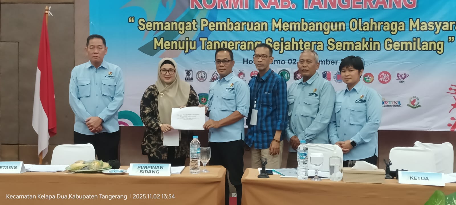 Aklamasi, Intan Nurul Hikmah Jadi Ketua, Muskab III KORMI Kab. Tangerang