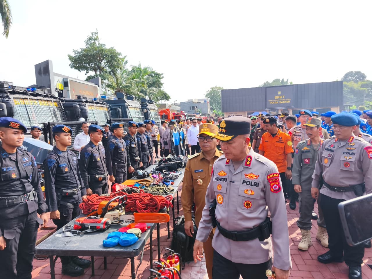 Polda Gelar Apel Kesiapsiagaan Kebakaran Hutan