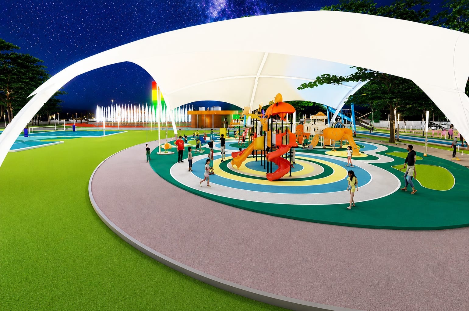 Alun-Alun Baru Disiapkan Ramah Anak