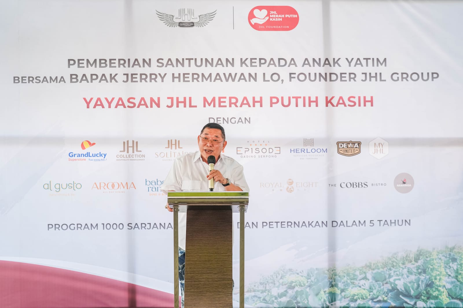 Yayasan JHL Merah Putih Kasih Galang Dukungan Program Pencetakan 1.000 Sarjana Pertanian