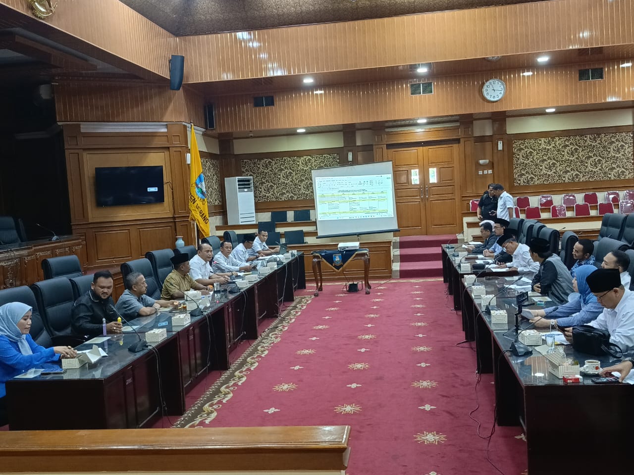 Paripurna Penetapan Bupati dan Wakil Bupati Serang Terpilih Dimulai Selasa 20 Mei 2025