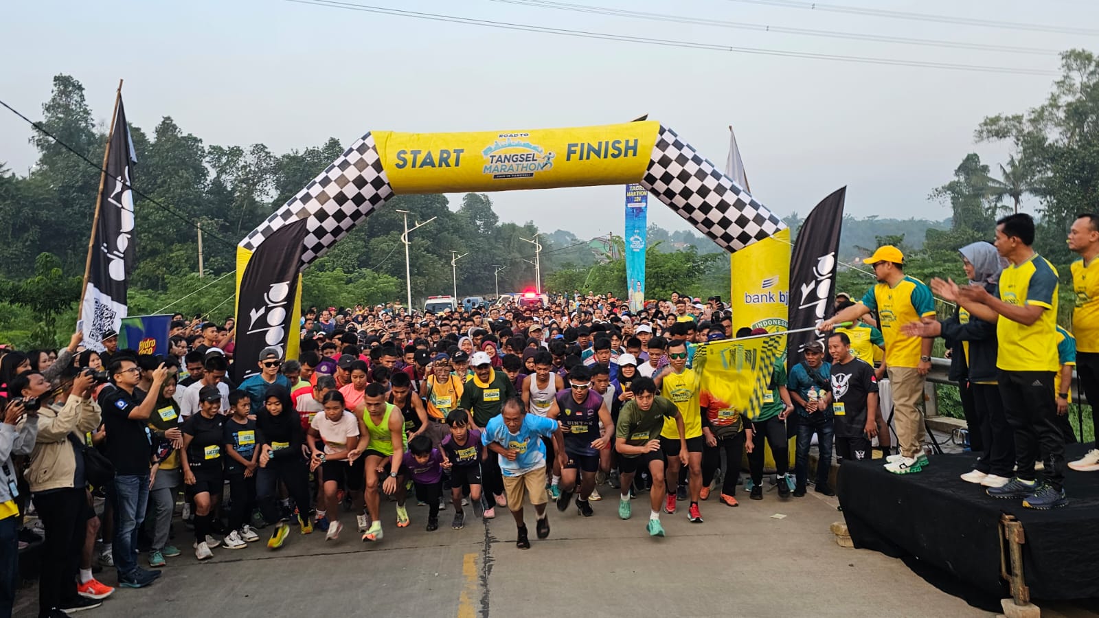 Road To Tangsel Martahon 2024 di Setu Diikuti Ribuan Peserta