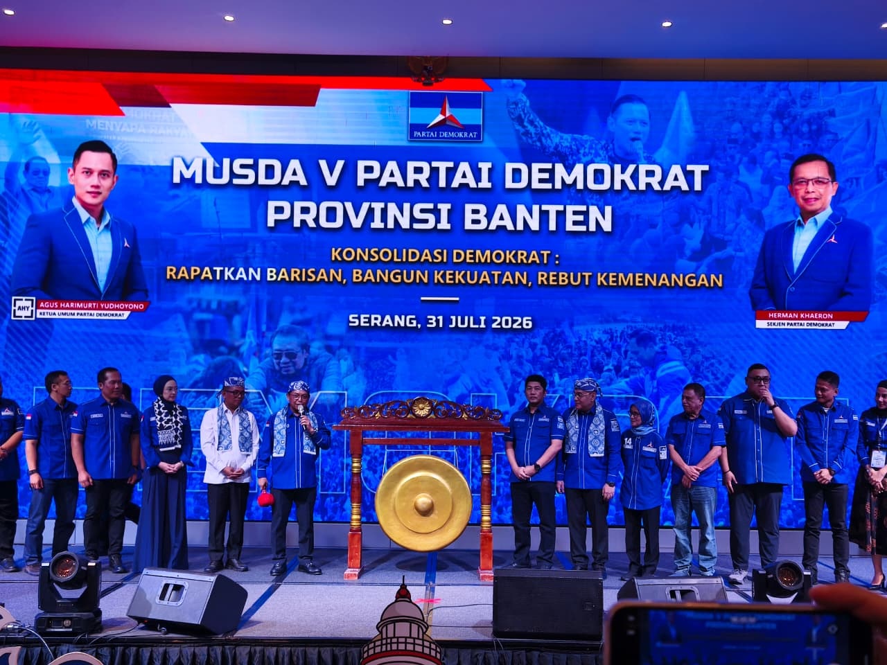 Aklamasi, Iti Kembali Pimpin Demokrat Banten
