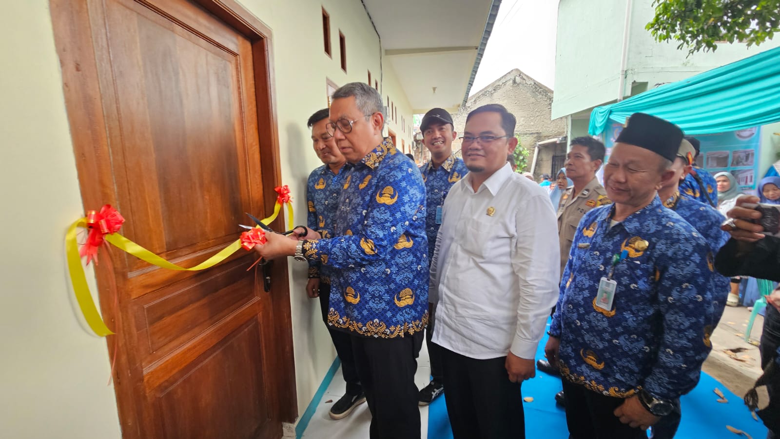  12 Rumah Program RUTLH di Kelurahan Rempoa Diresmikan