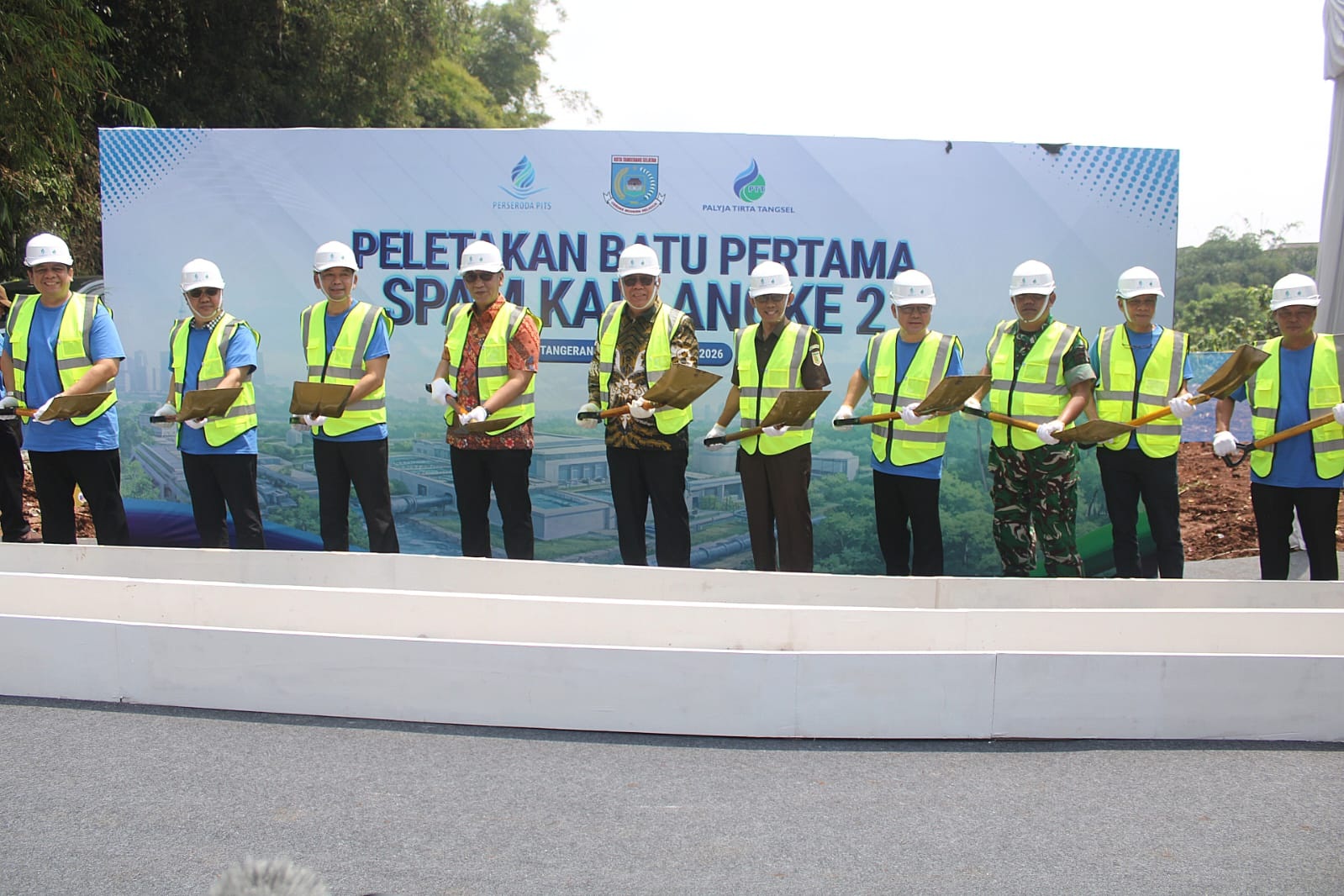 SPAM Angke 2 Dibangun, Perseroda PITS Perluas Layanan Air Bersih