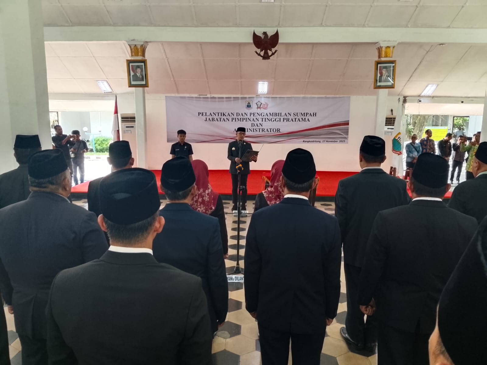 Bupati Hasbi Geser 22 Pejabat Eselon ll 