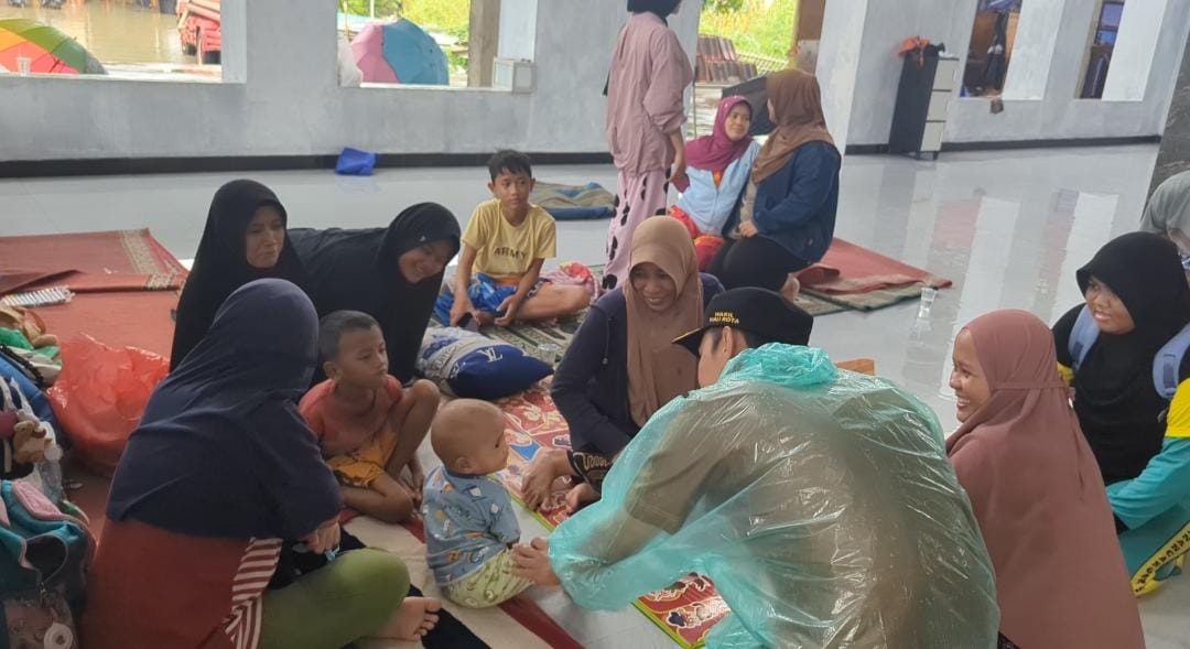 Puluhan Warga Kota Serang Masih Ngungsi