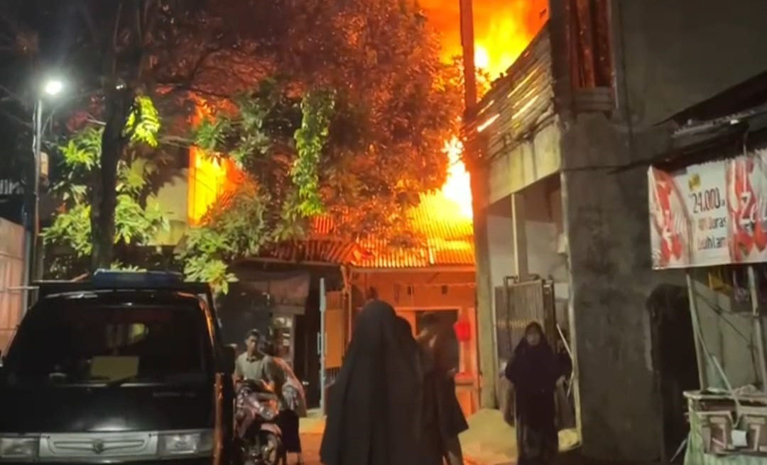 Bengkel Terbakar, Rumah Ikut Ludes, Sebab Rumah Dijadikan Bengkel 