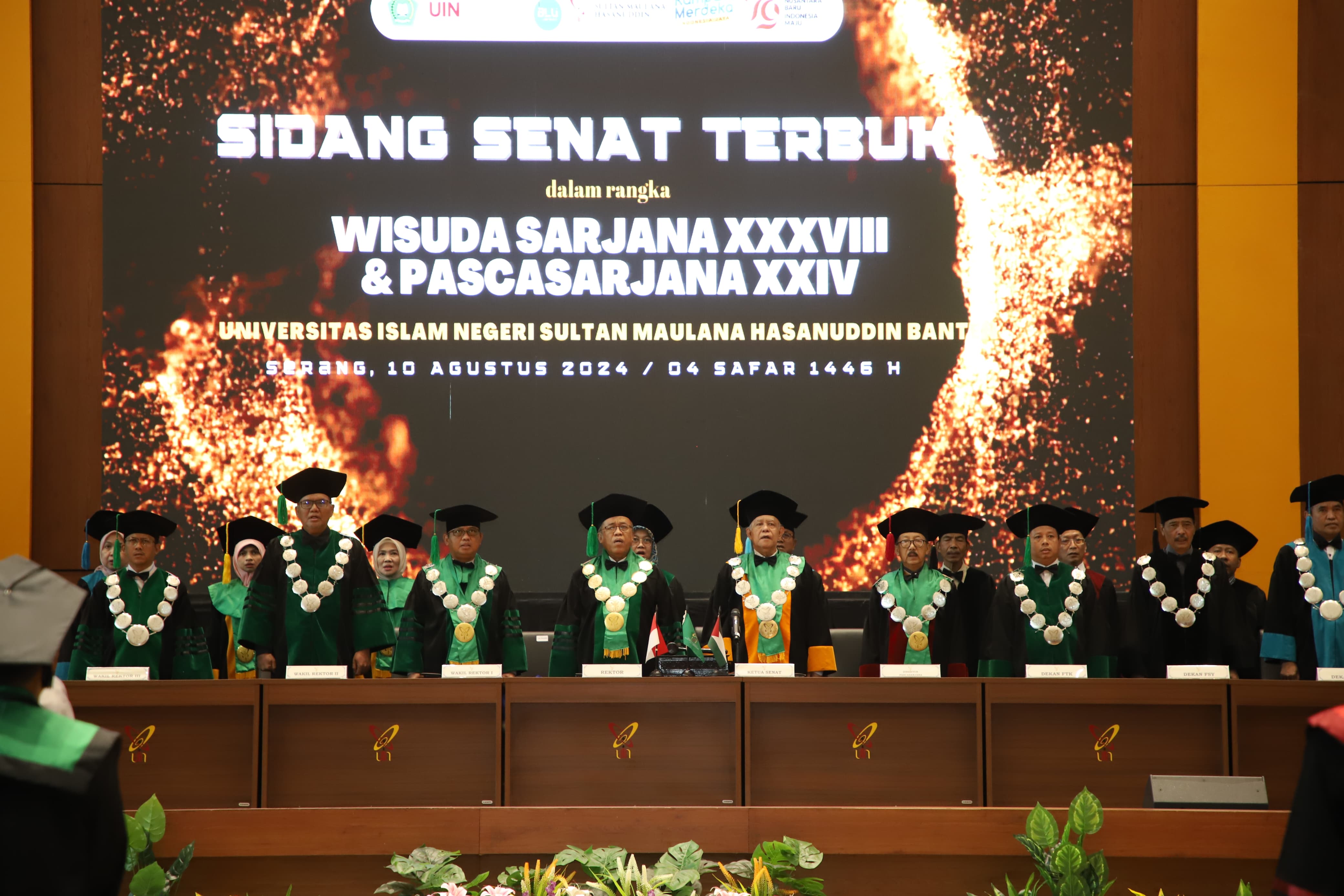 985 Mahasiswa Diwisuda, Rektor UIN SMH Banten: Terus Asah Pengalaman dalam Berbagai Lapangan Kehidupan 