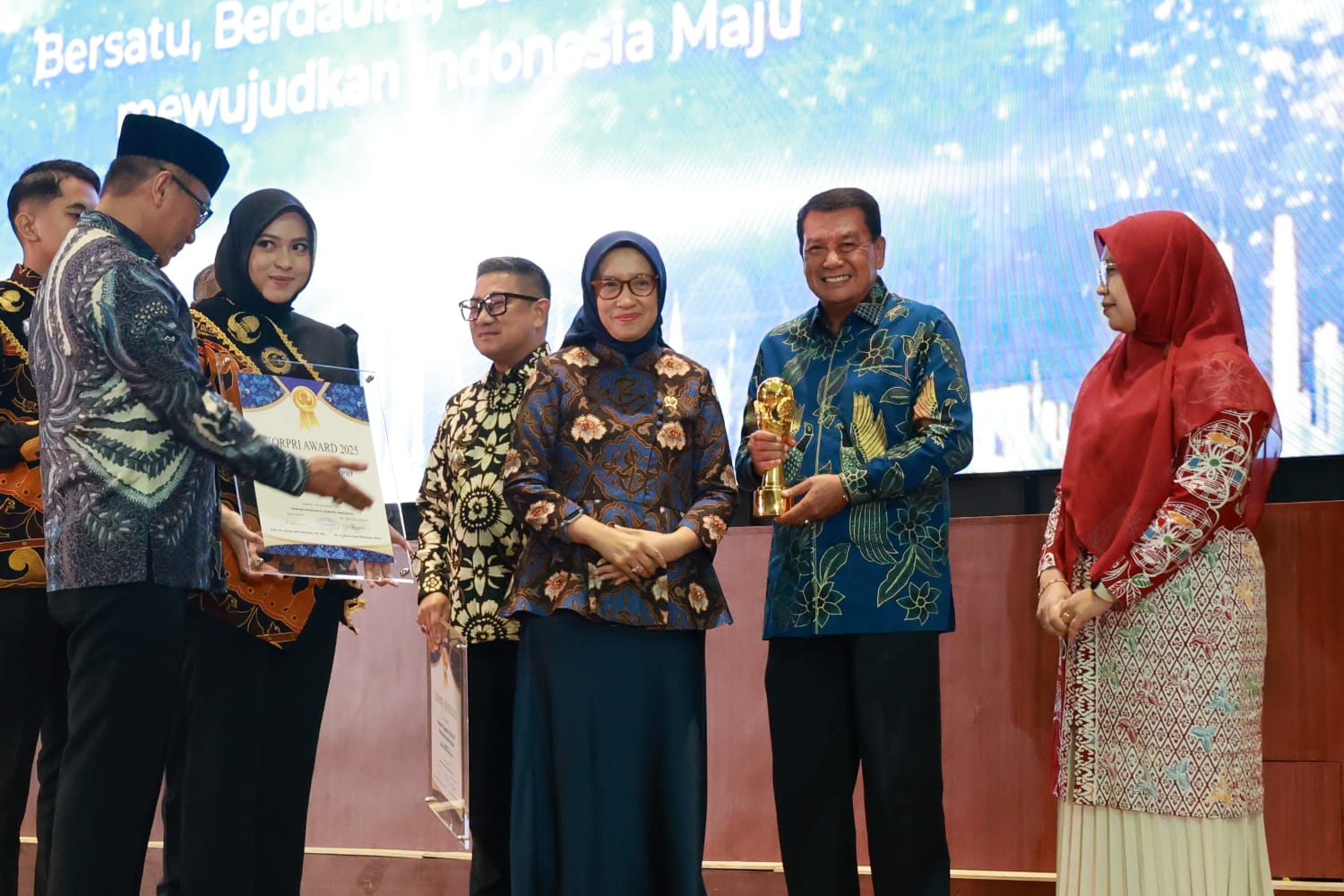 Kabupaten Tangerang Raih KORPRI Award 2025, Kategori Kepengurusan Kabupaten Terbaik Nasional KORPRI 