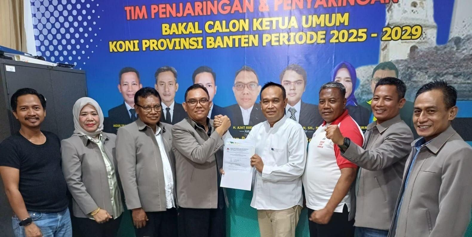 TPP Balon Ketua KONI Banten 2025-2029, Berkas Agus Rasyid dan Abdul Salam Masuk Tahap Verifikasi
