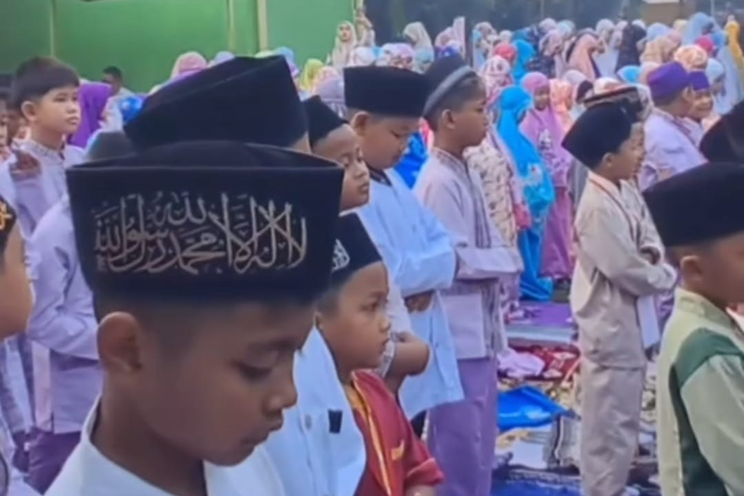 SDN Sukasari I Rajeg, Salat Dhuha dan Doa Bersama Tutup MPLS
