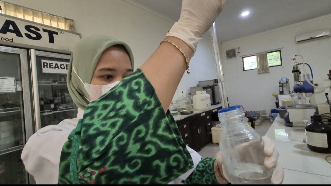 Air Sungai Pakupatan Mulai Diuji