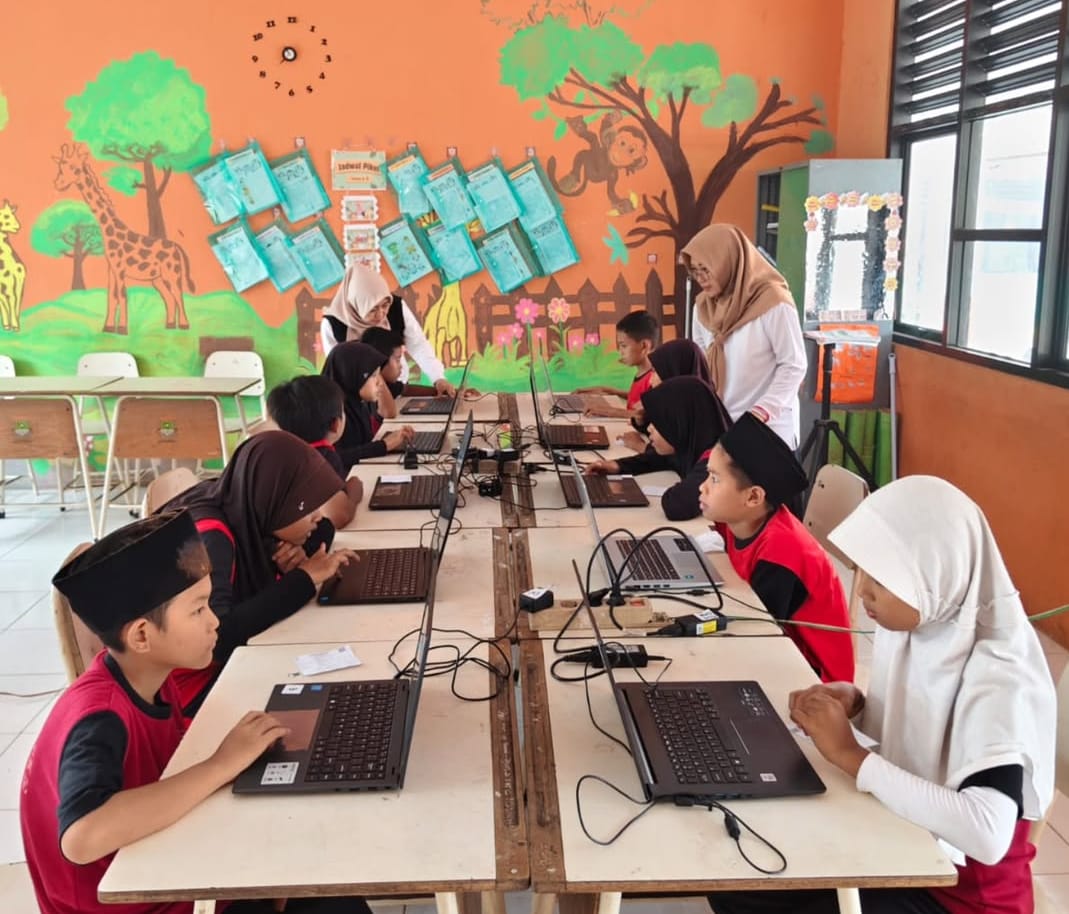 Siswa Kelas VI SDN Kutruk III Lakukan Persiapan Hadapi TKA