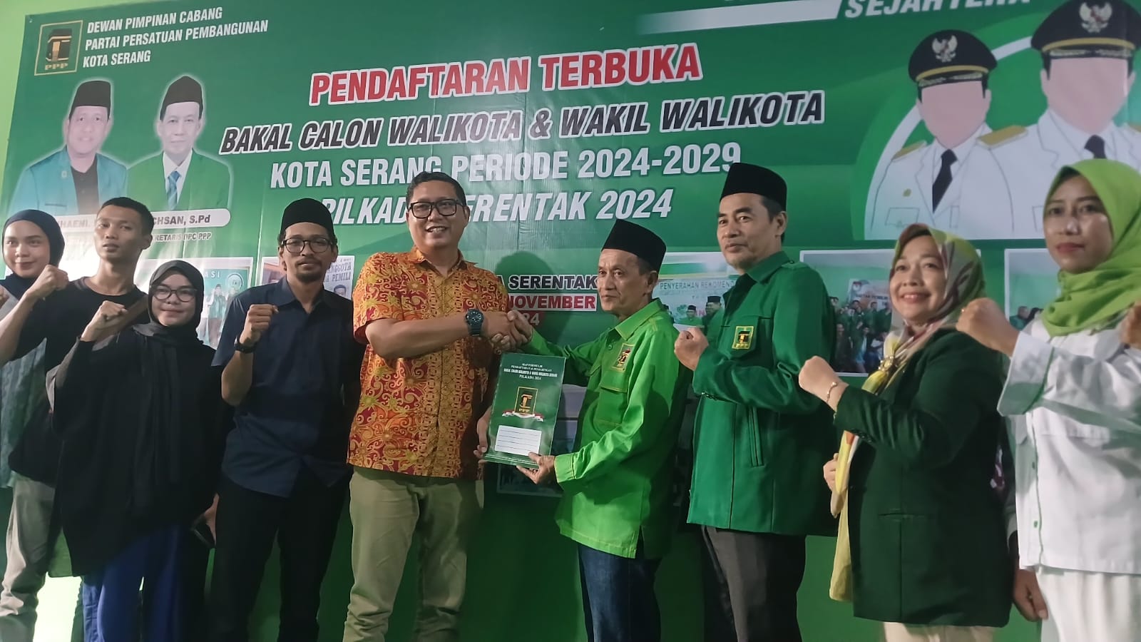 Kembalikan Formulir Penjaringan ke PPP, Achmad Herwandi Akan Naikan PAD Hingga 200 Persen