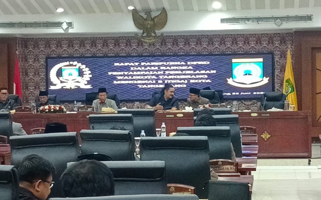 Wali Kota Tangerang Ajukan 3 Raperda