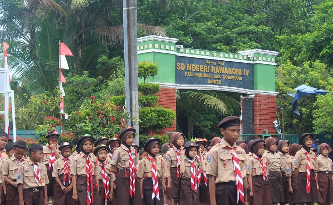 Pramuka SDN Rawa Boni IV Sering Jadi Juara 