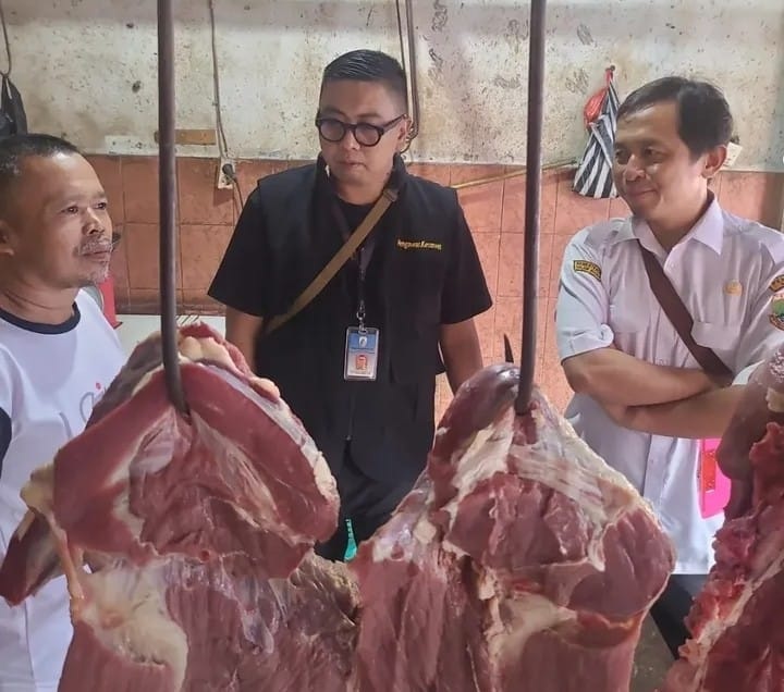Disnakeswan Lebak Awasi Peredaran Daging di Pasaran